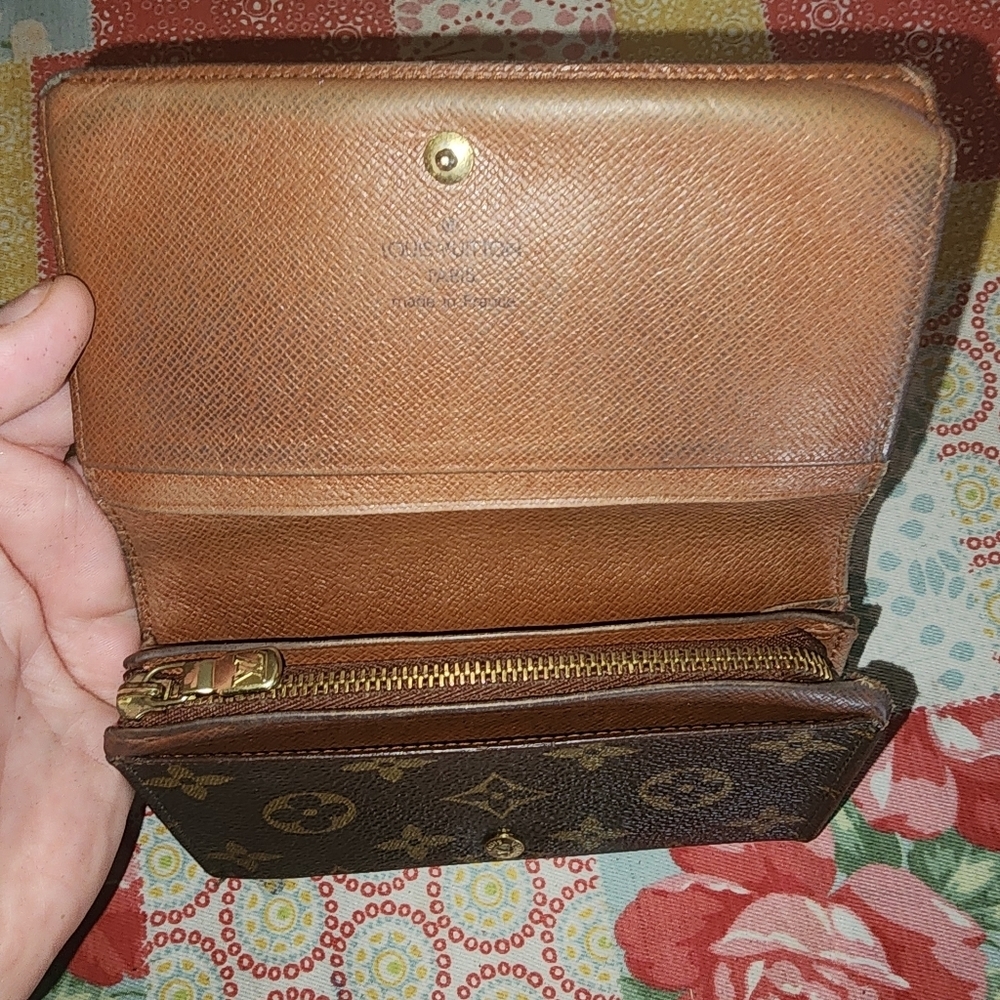 1994 vintage louis vuitton porte-monnaie tresor wallet guc see pics for flaws - Picture 16 of 16